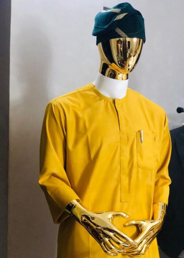 MUSTARD YELLOW KAFTAN